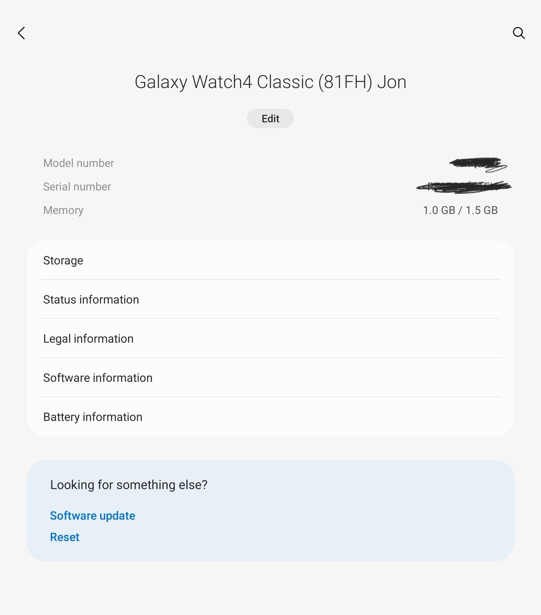 Solved: How to locate the IMEI on a Galaxy watch 4 classi... - Samsung ...