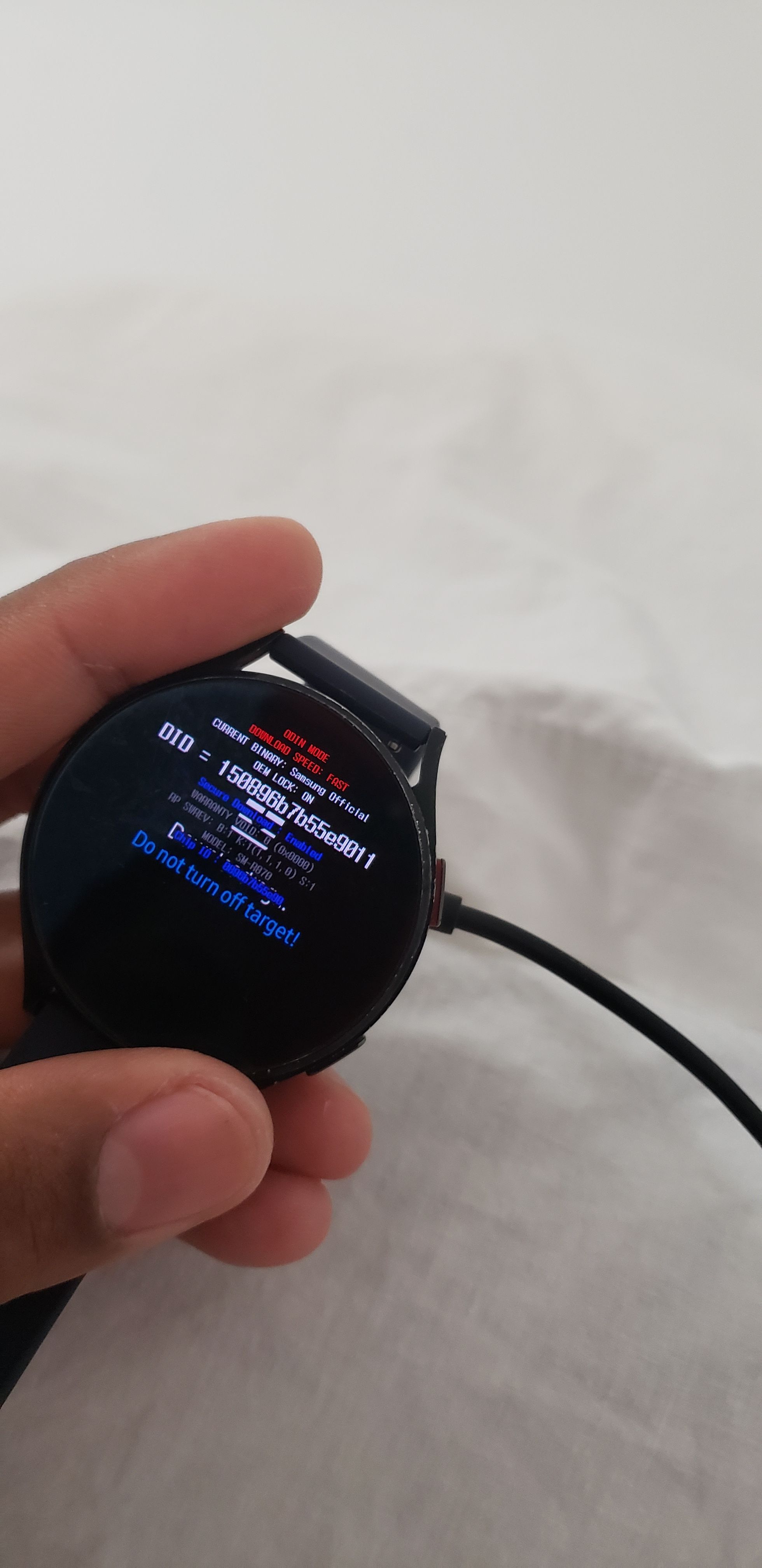 samsung galaxy watch odin mode