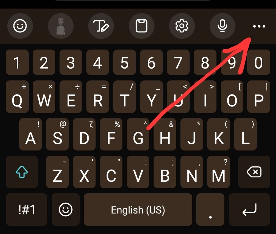 Solved: Directional arrows on the Samsung keyboard. - Samsung Community ...