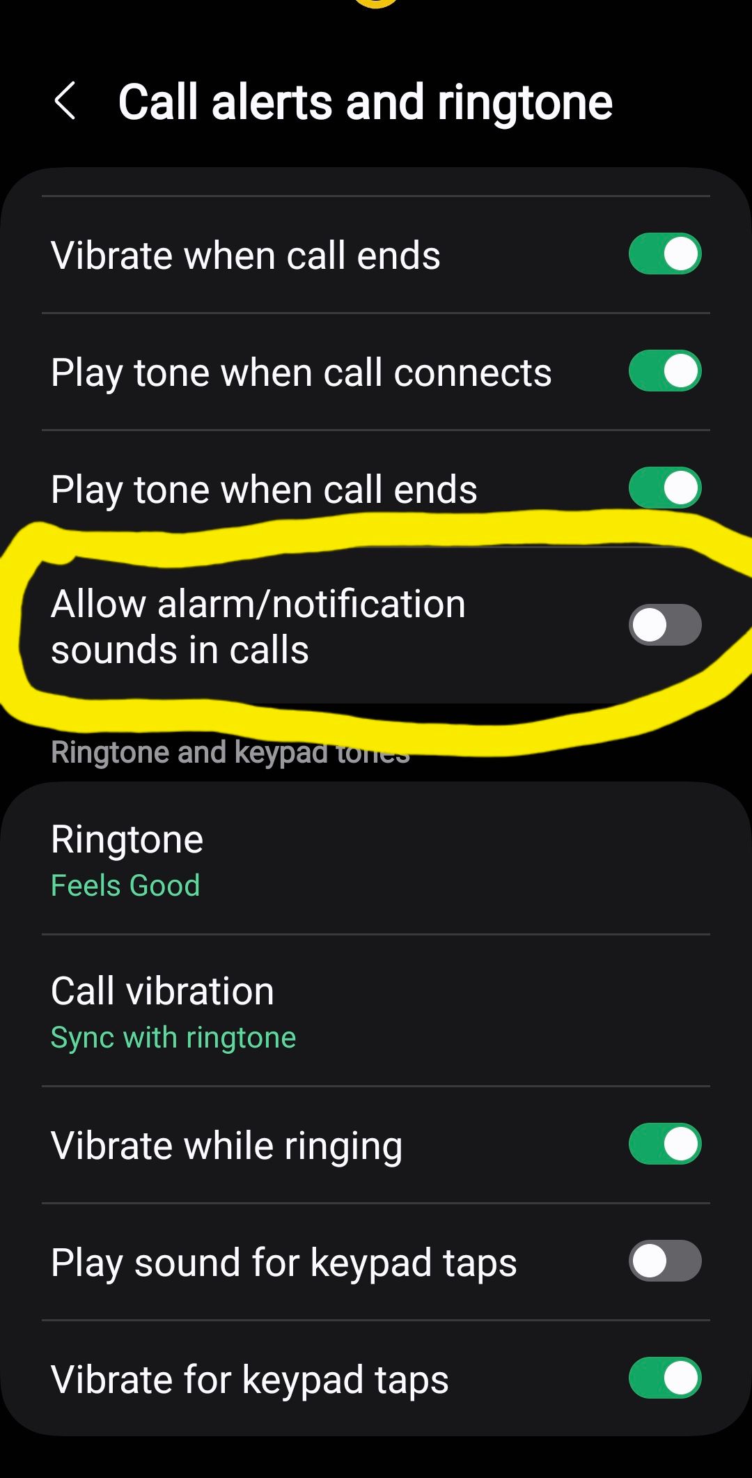 why can t i hear my samsung phone ring