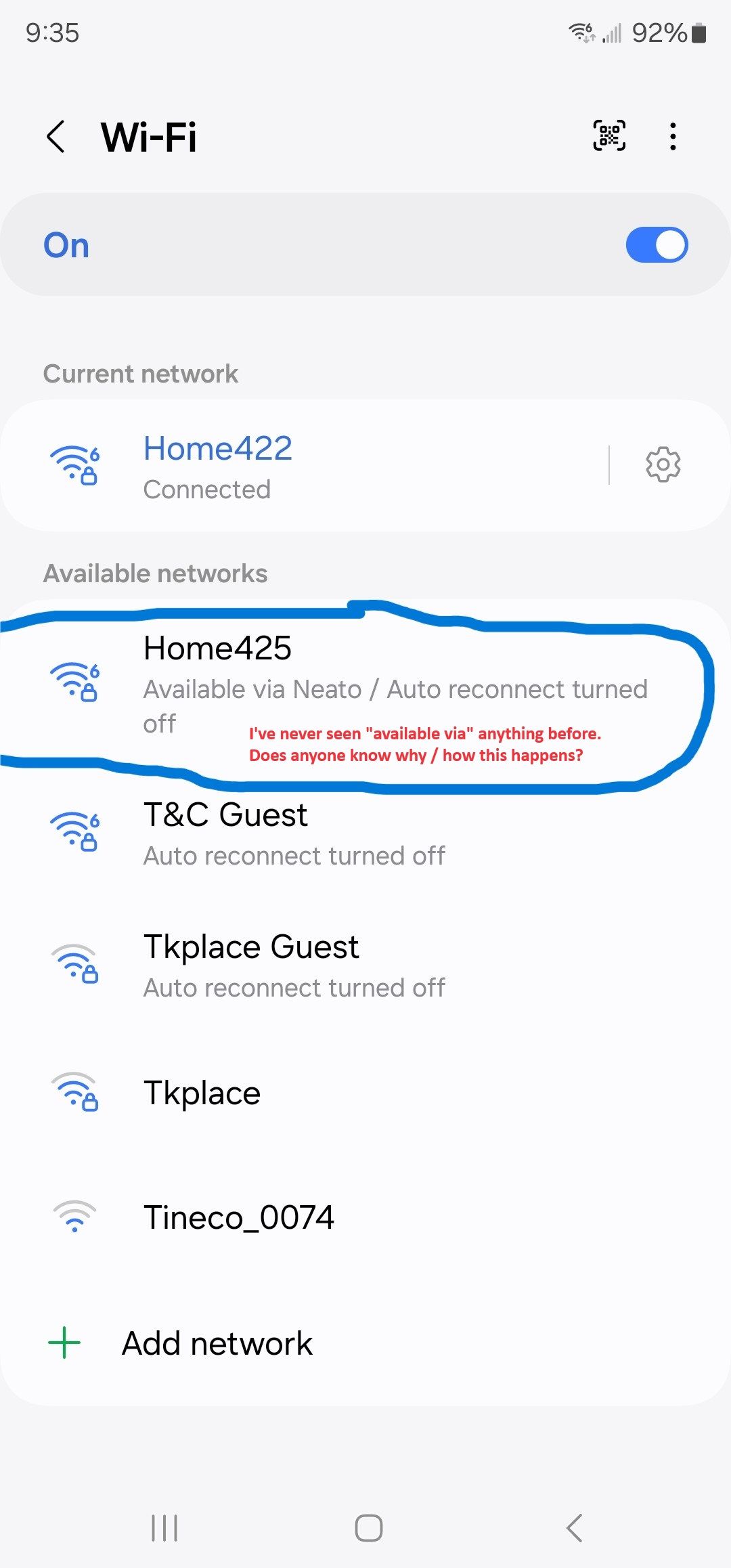 Solved: Unable to forget Wifi network - Samsung Community - 2827220