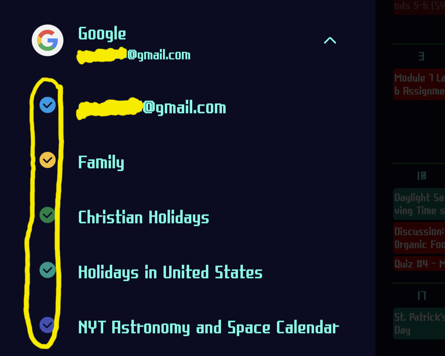 Solved How to remove unwanted holidays from Samsung Calen... Samsung