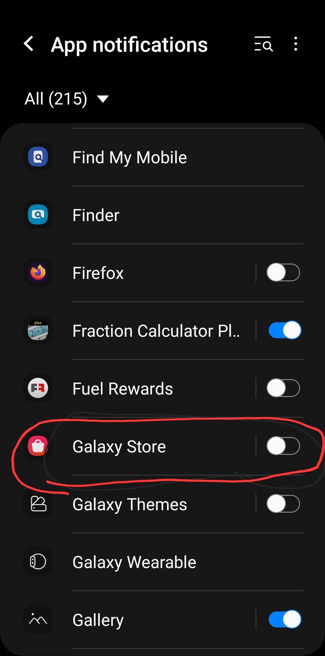 Solved: Can't disable Galaxy Store notifications? - Samsung Community ...