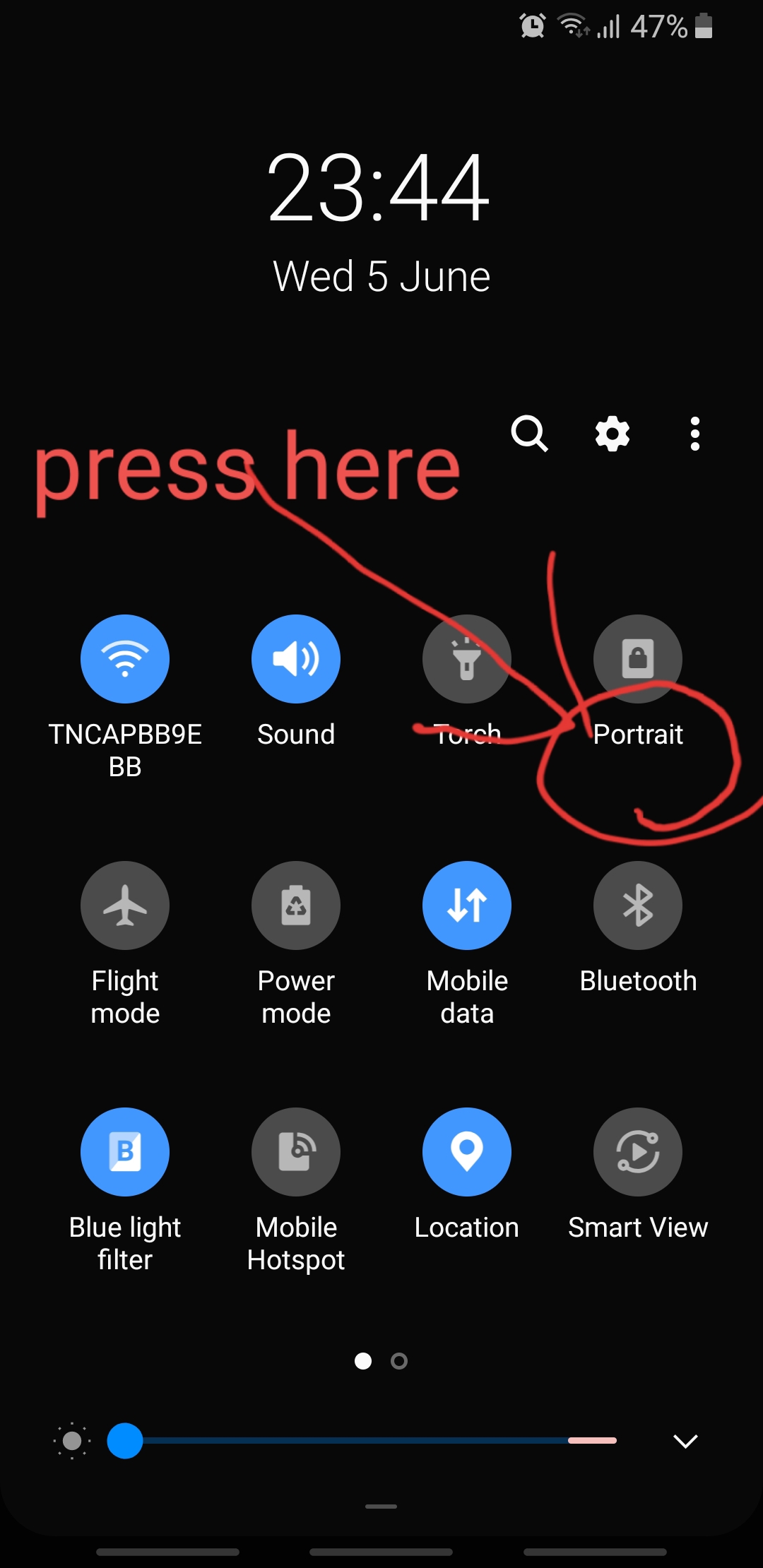 Solved: Disable auto rotate icon on one ui - Page 2 - Samsung Community