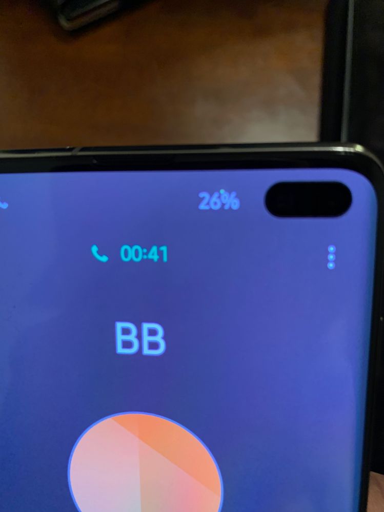 Solved: Weird Green Dot When On A Call - Samsung Community - 475352