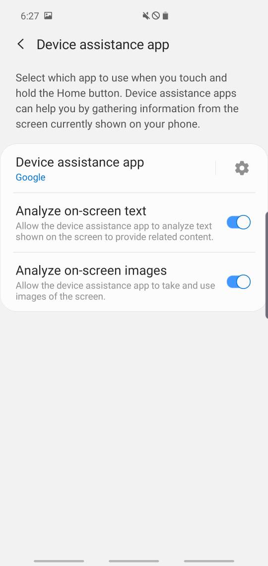 samsung s9 auto rotate missing