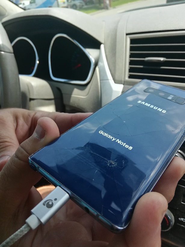 swollen battery caused cracked back and seperation - Samsung Community ...