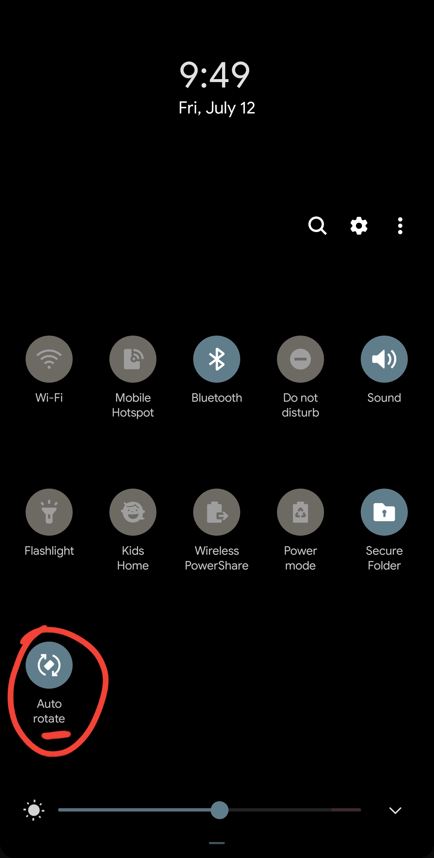 Solved: No auto rotate - Samsung Community - 734147