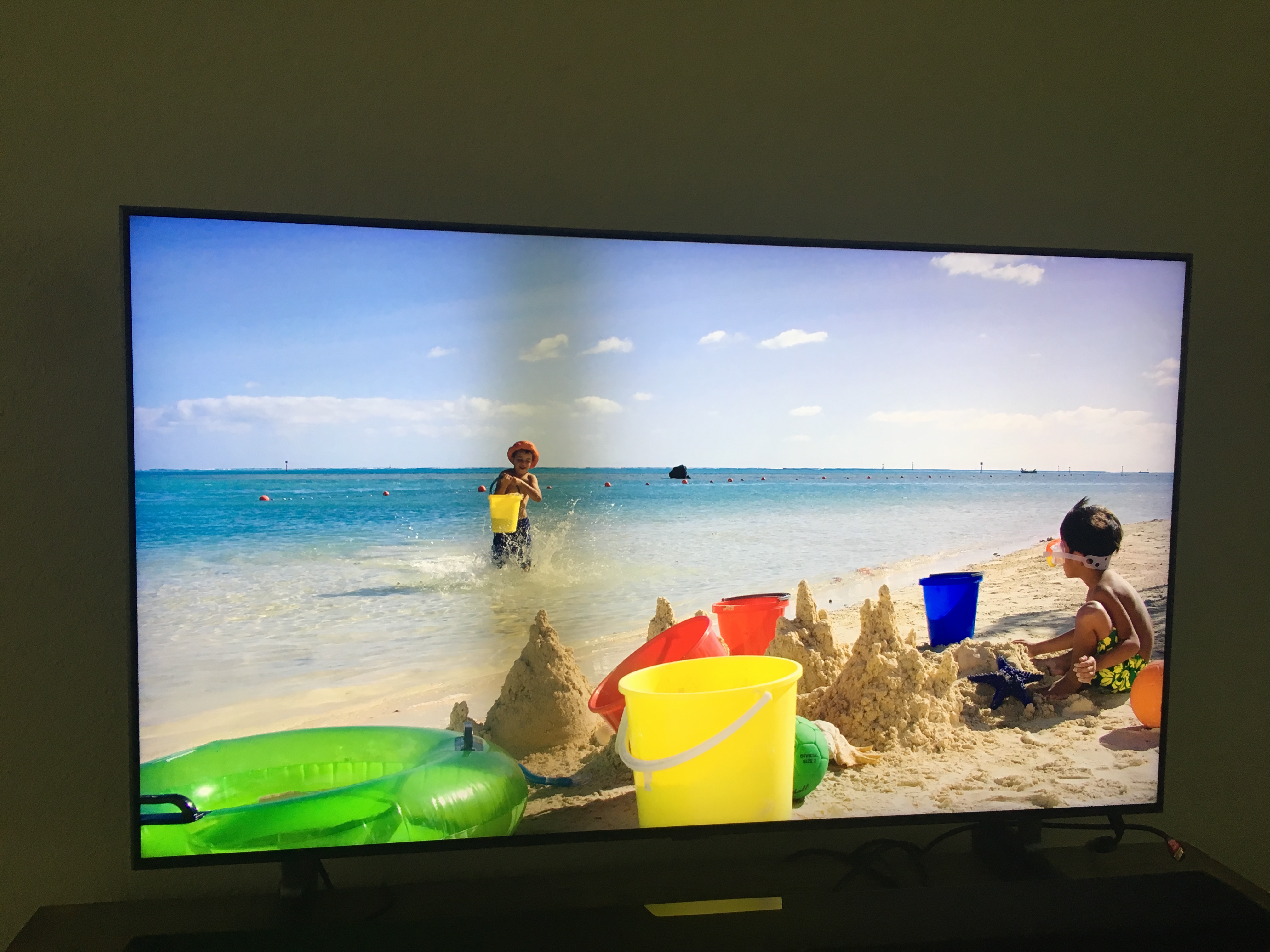 Solved: Shadow visible on my 55” Q80 QLED - Samsung Community - 771312