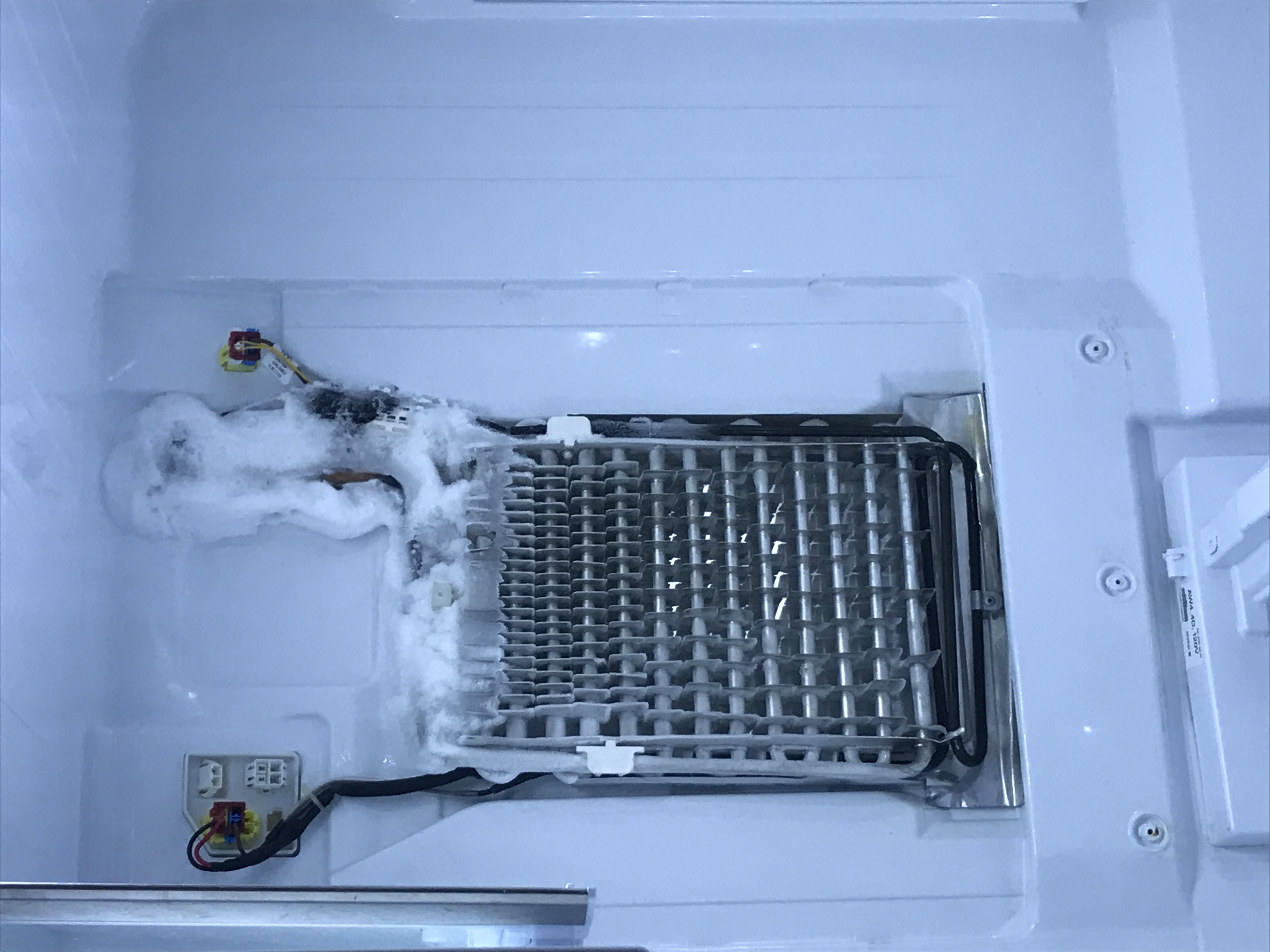 Evaporator Fan freezing RF30HBEDBSR Refrigerator Samsung Community