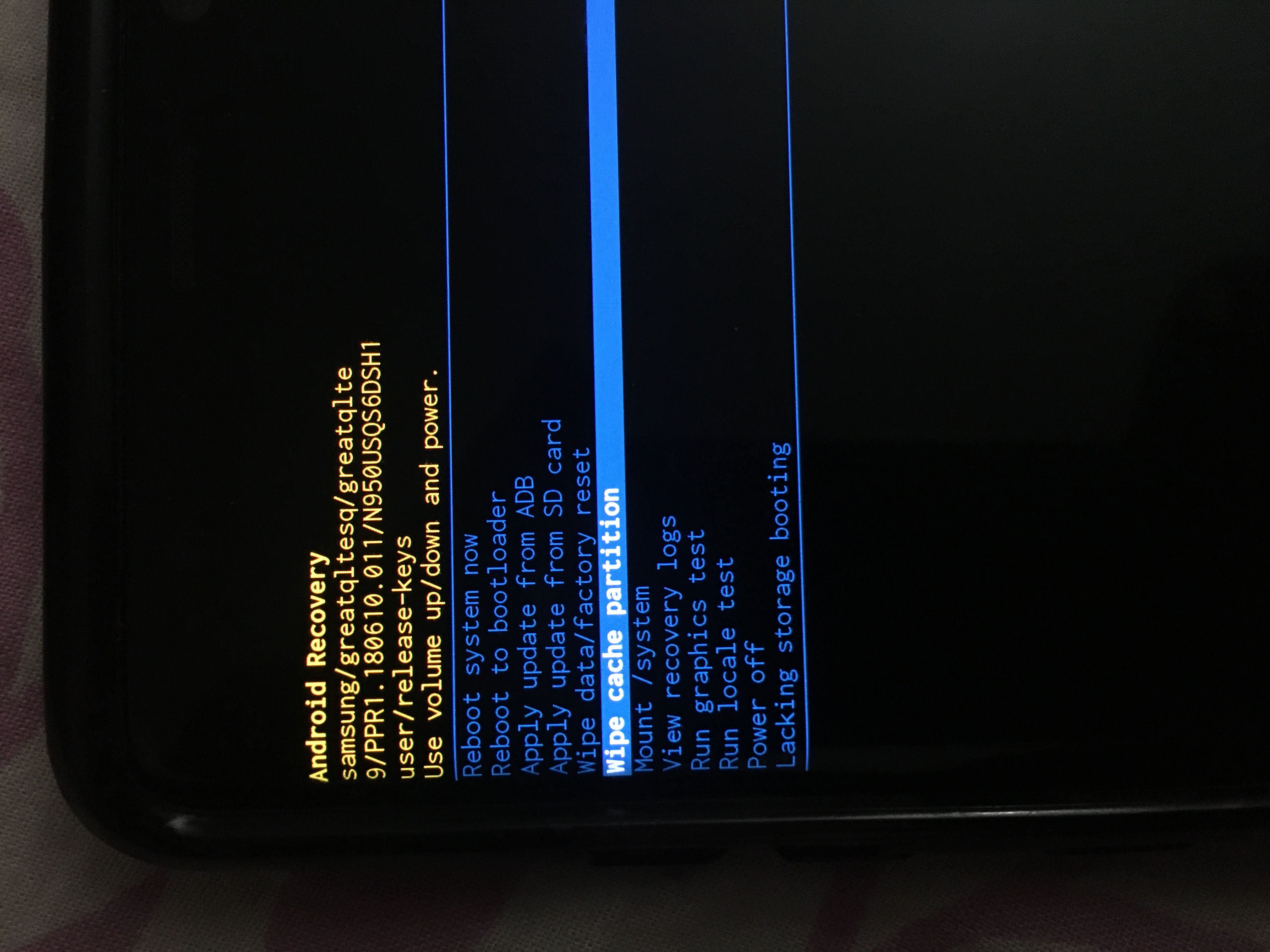 Stuck in boot loop / recovery mode Samsung Community 908328