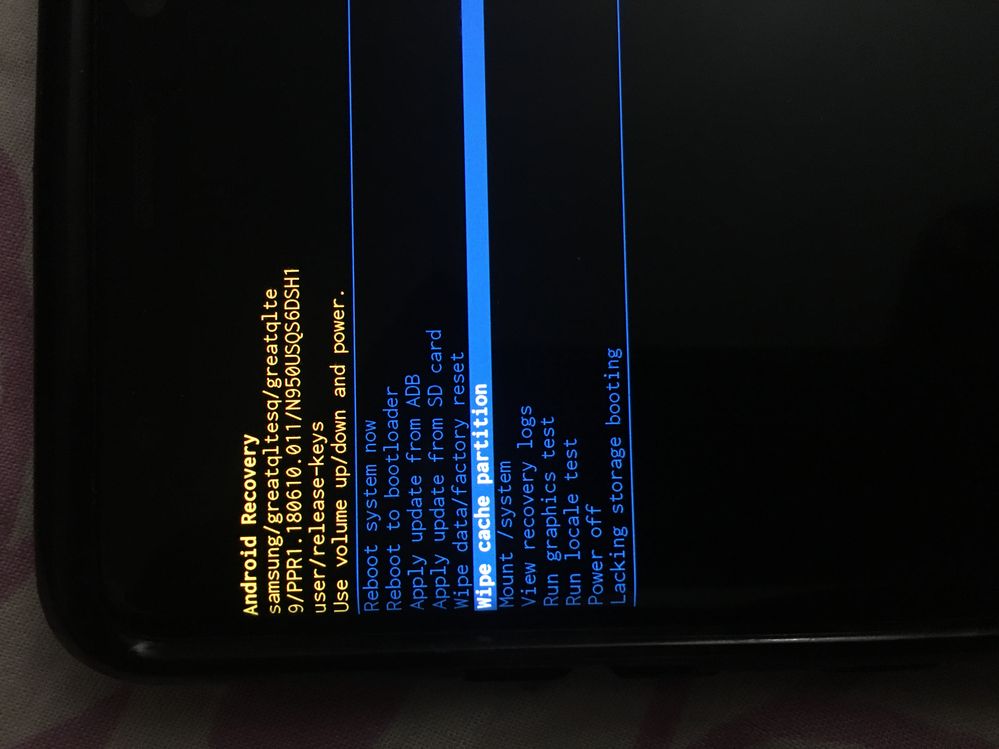 Stuck in boot loop / recovery mode - Samsung Community - 908328