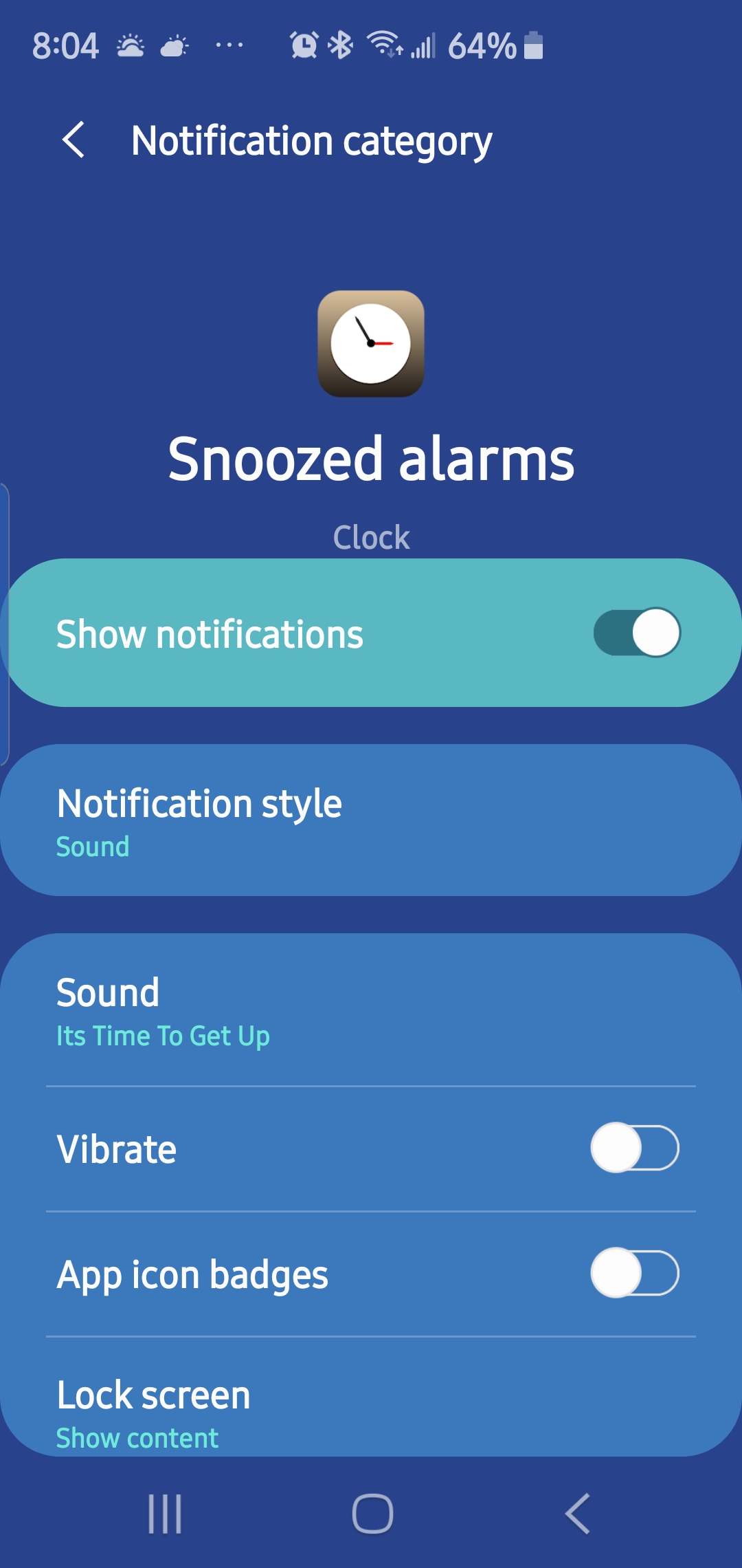 Solved Alarm clock only plays ringtone Samsung Community 961646