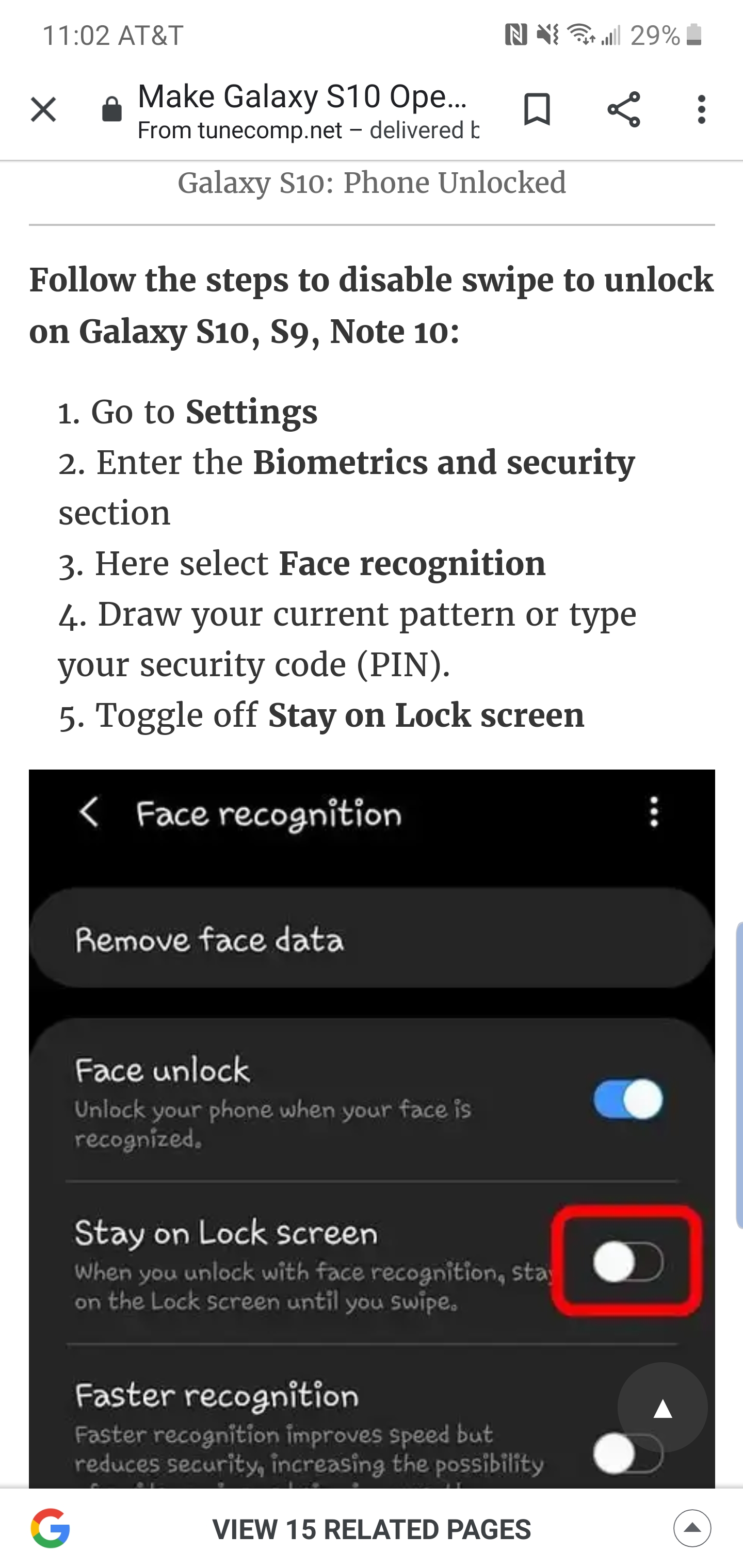 Solved: HOW DO YOU DISABLE SWIPE TO UNLOCK?! - Samsung Community - 290922