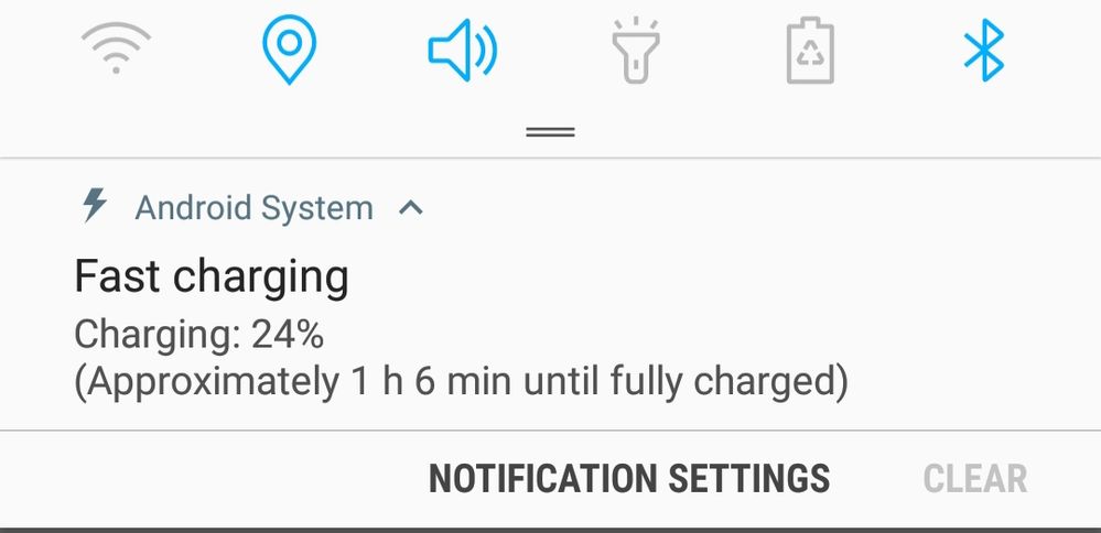 S7 fast charging