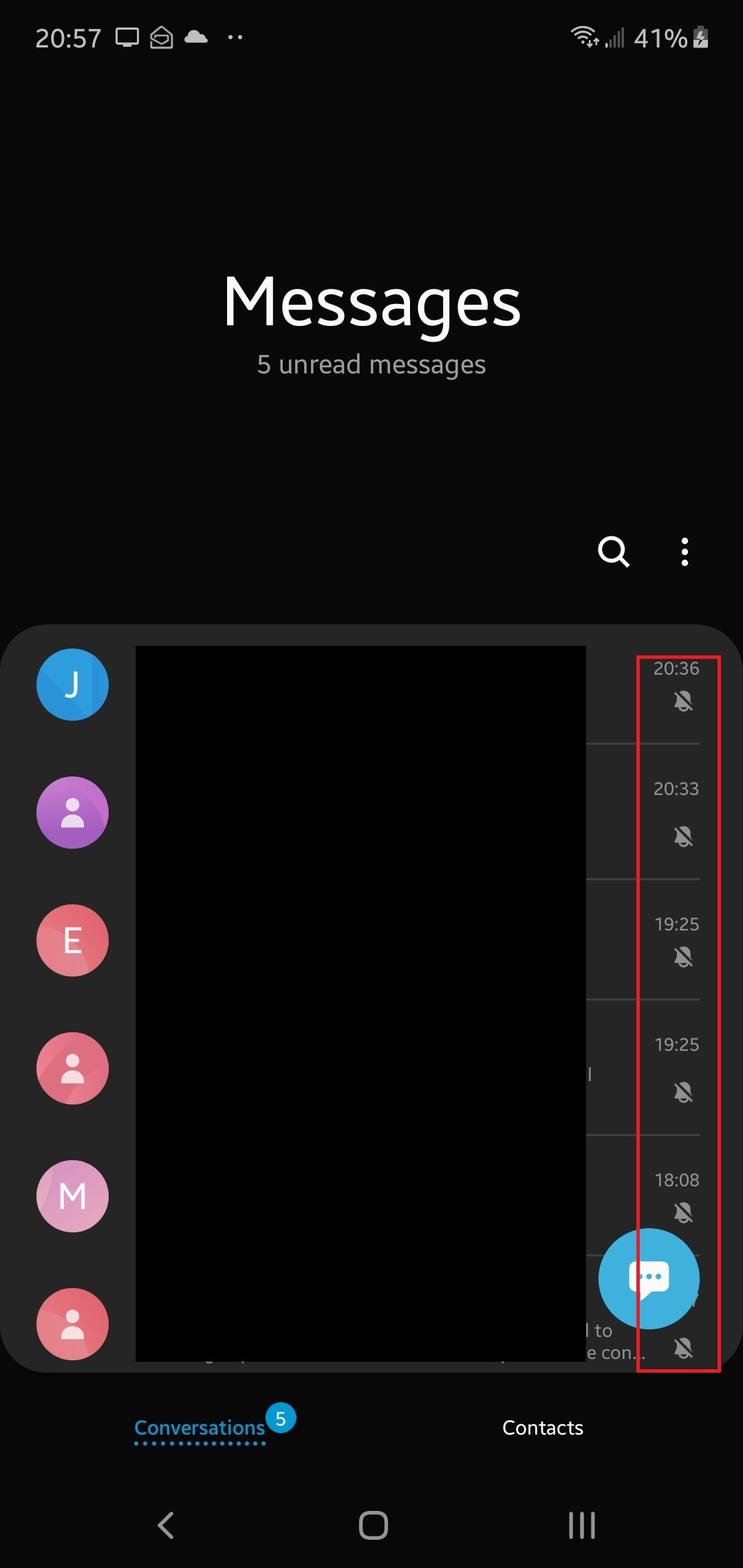 Solved: SMS Messages Muted - Samsung Community - 1063453