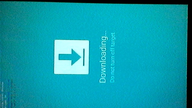 Solved: stuck on "Downloading... Do not turn off target"