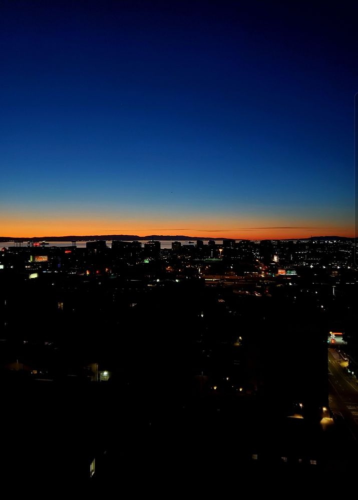 Sunrise in San Francisco