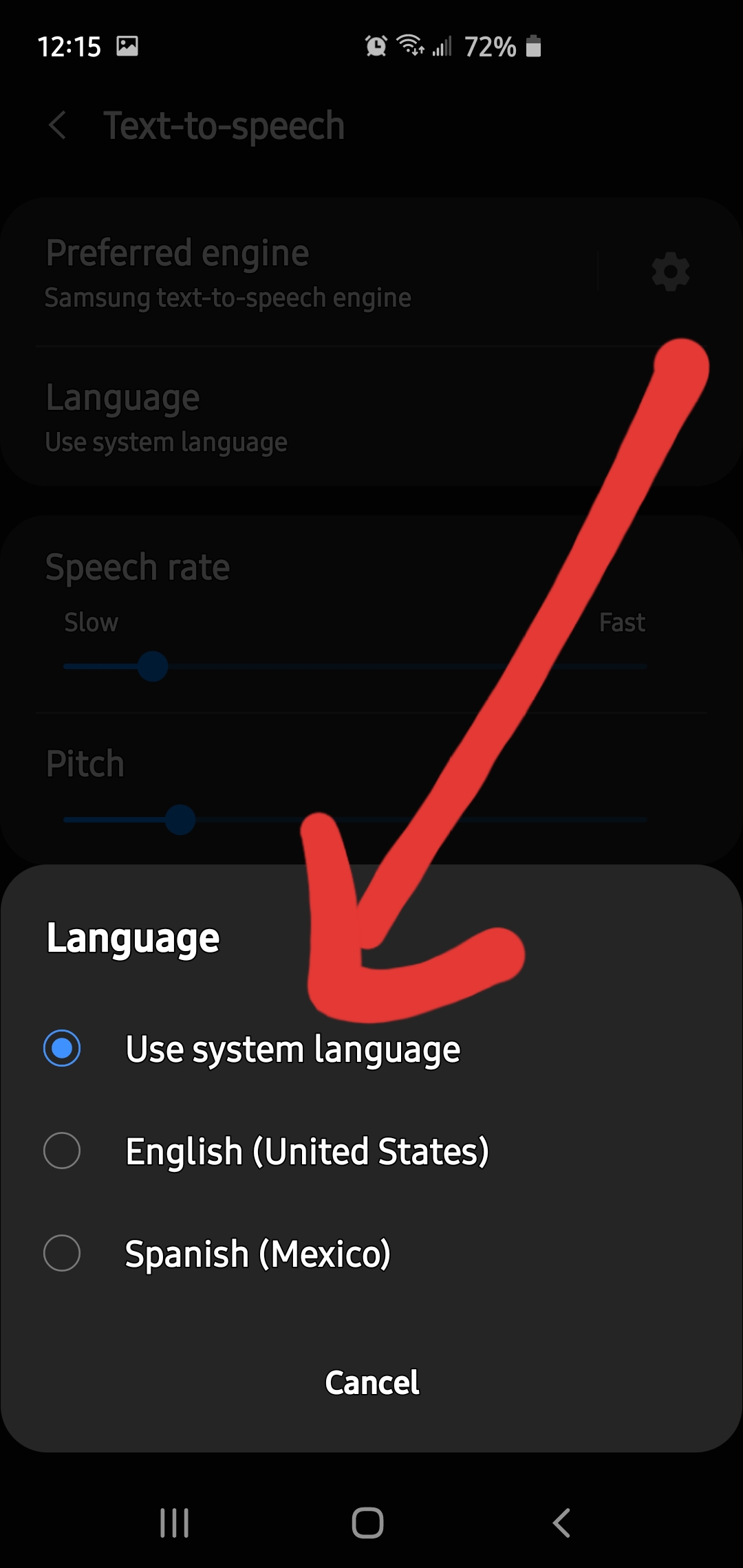 Solved How to fix read time aloud in alarm issue? Samsung Community