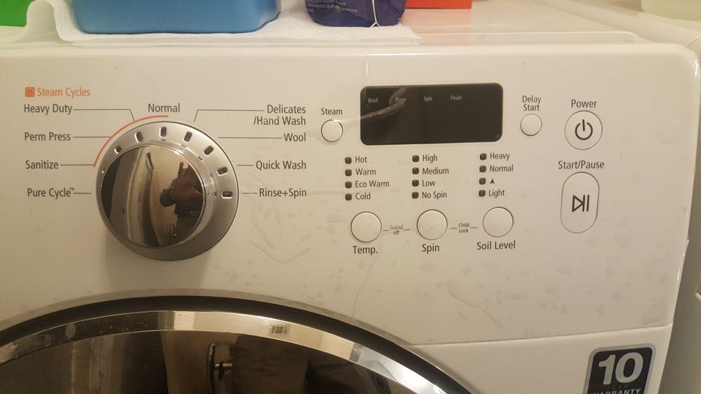 Solved Re Front load washer control panel words are smea... Page 8