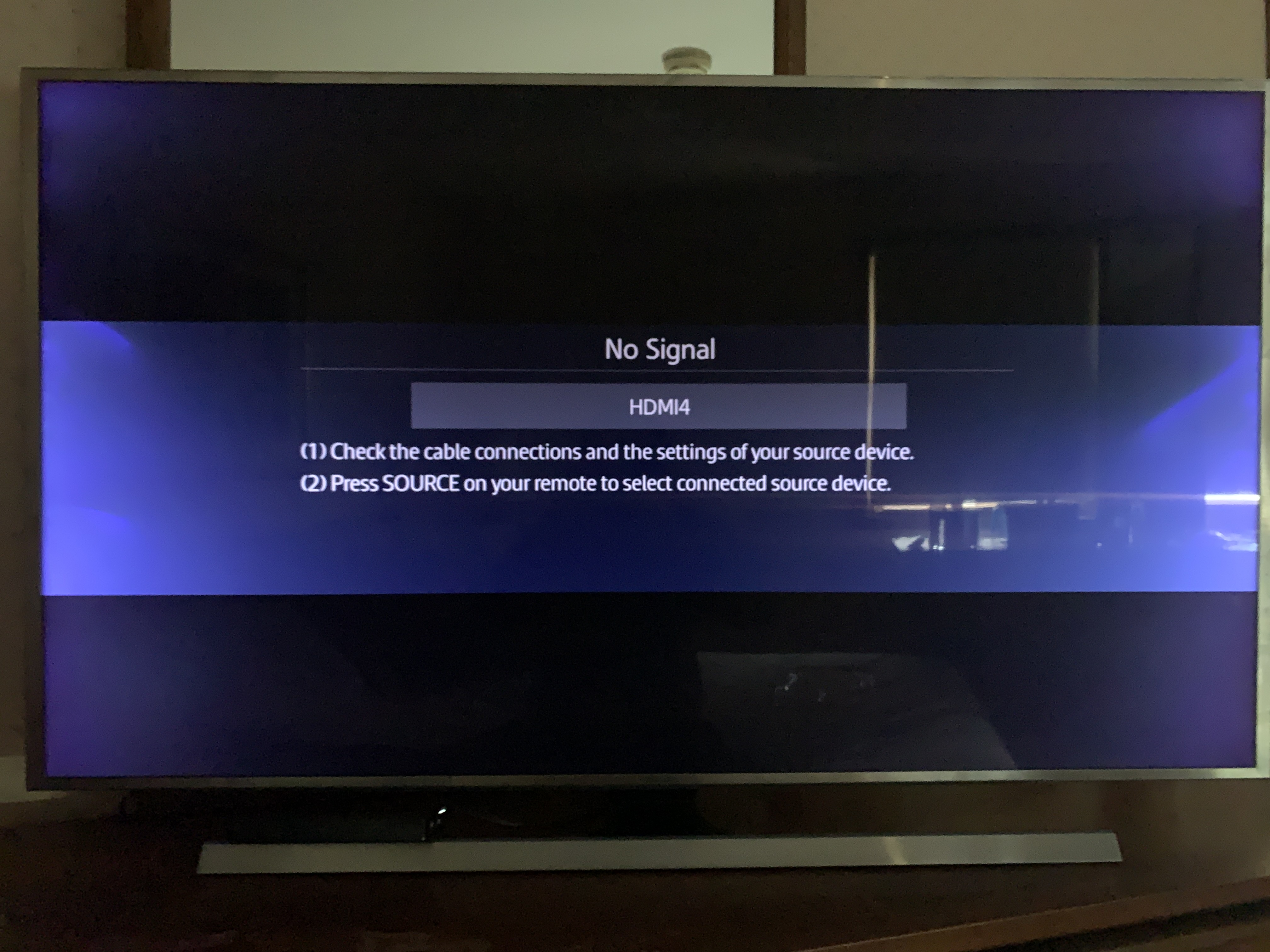 Samsung SUHD SCREEN is dimming in just the middle - Samsung Community ...