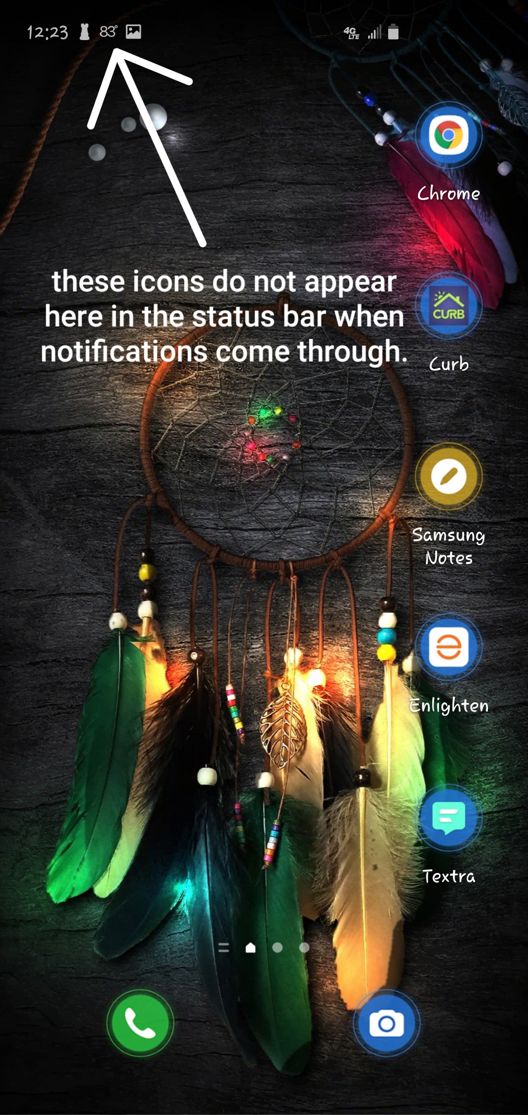 Solved: Status Bar Icons Missing After Jan 2020 Update - Samsung