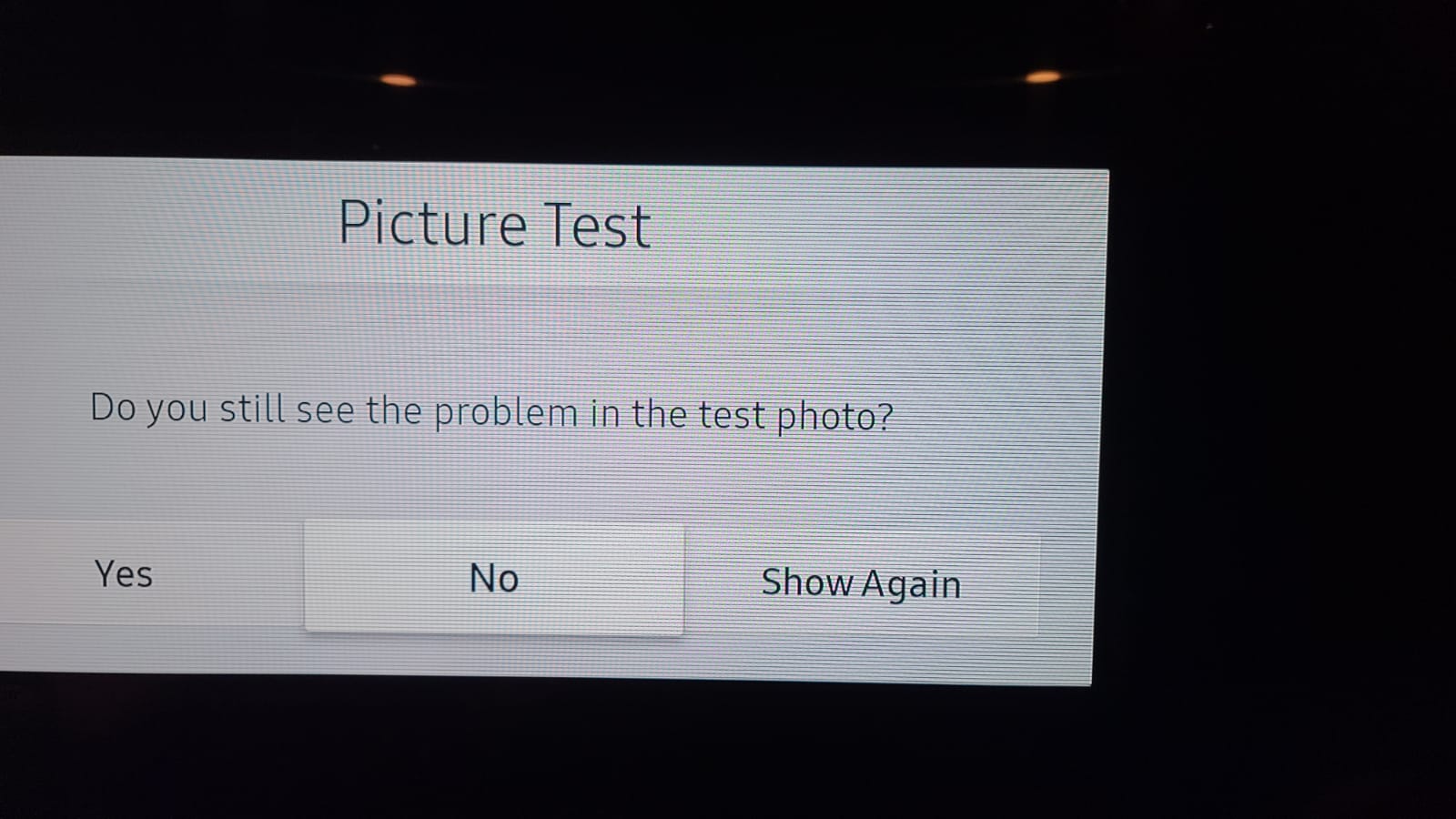 Solved: I have horizontal lines appearing all over the tv ... - Samsung ...