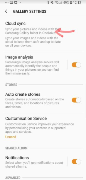 samsung-gallery-sync-to-cloud-can-only-sync-with-samsung