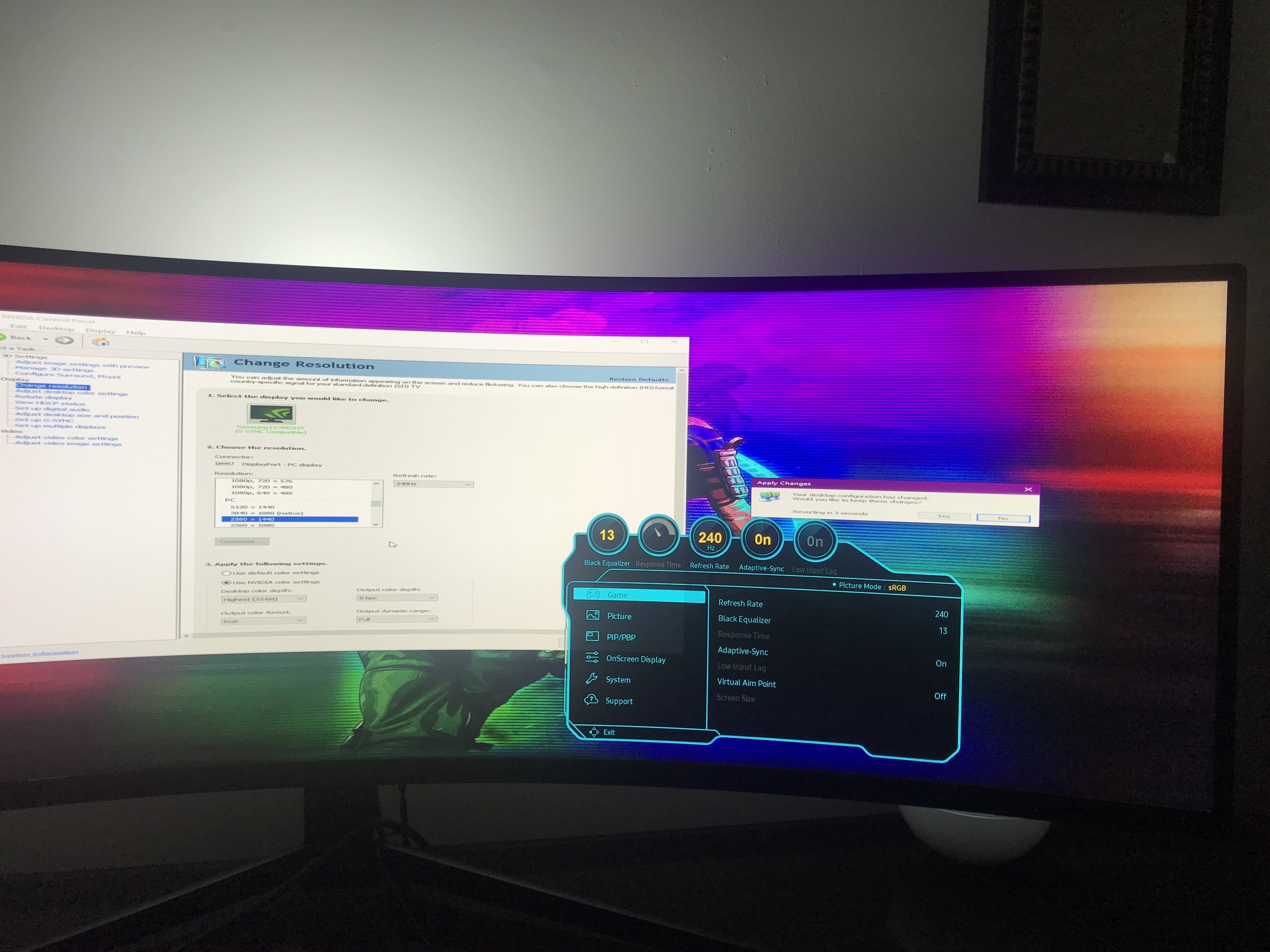 Samung Odyessy G9 Gaming Monitor - Adaptive-Sync I... - Samsung ...