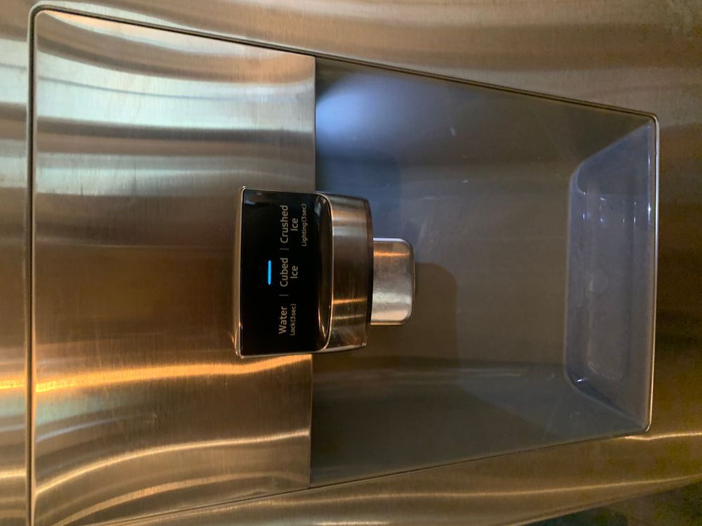 Solved: Fridge Won't Dispense Water or Ice - Samsung Community - 1415708