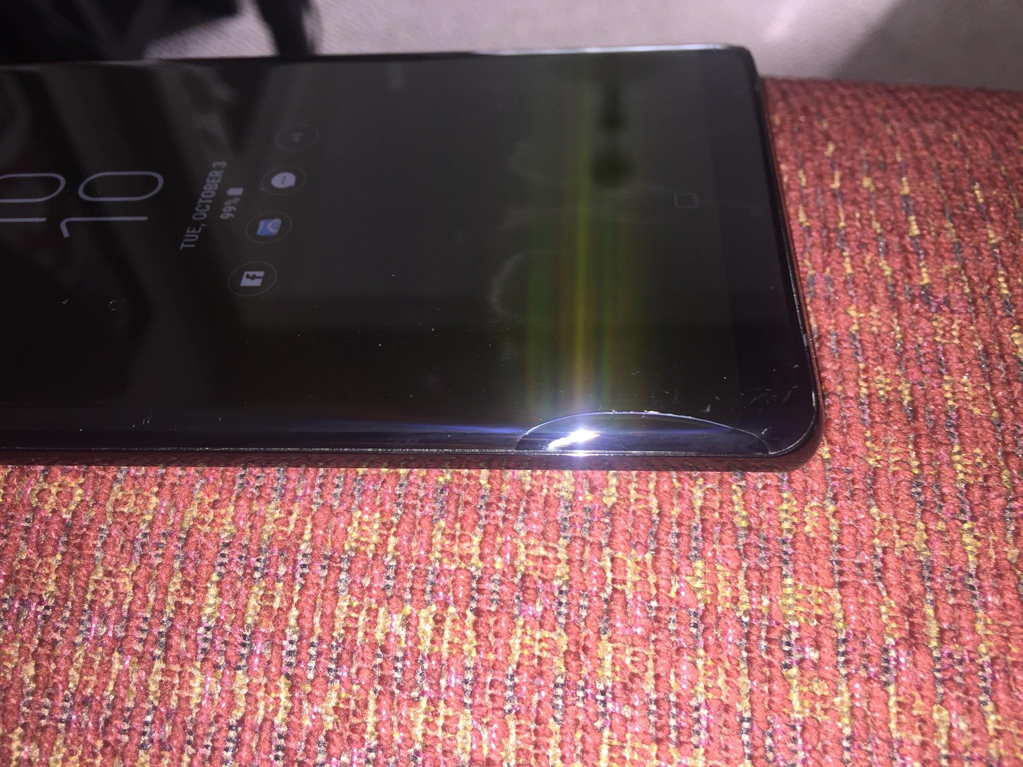 note 8 cracked screen for sale