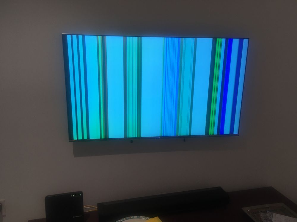 Solved: Samsung TV Vertical Lines Replaced Picture - Samsung Community ...