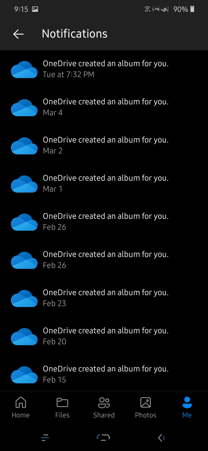 Перенос данных с samsung cloud на onedrive