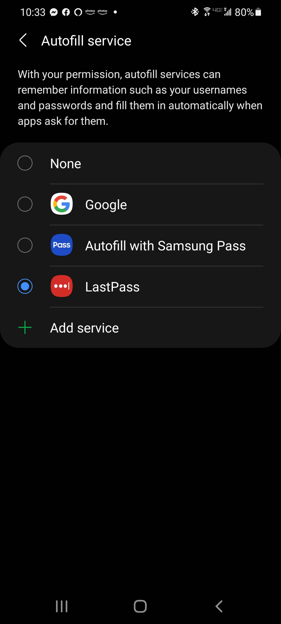 Samsung Pass or other password manager questions - Samsung Community