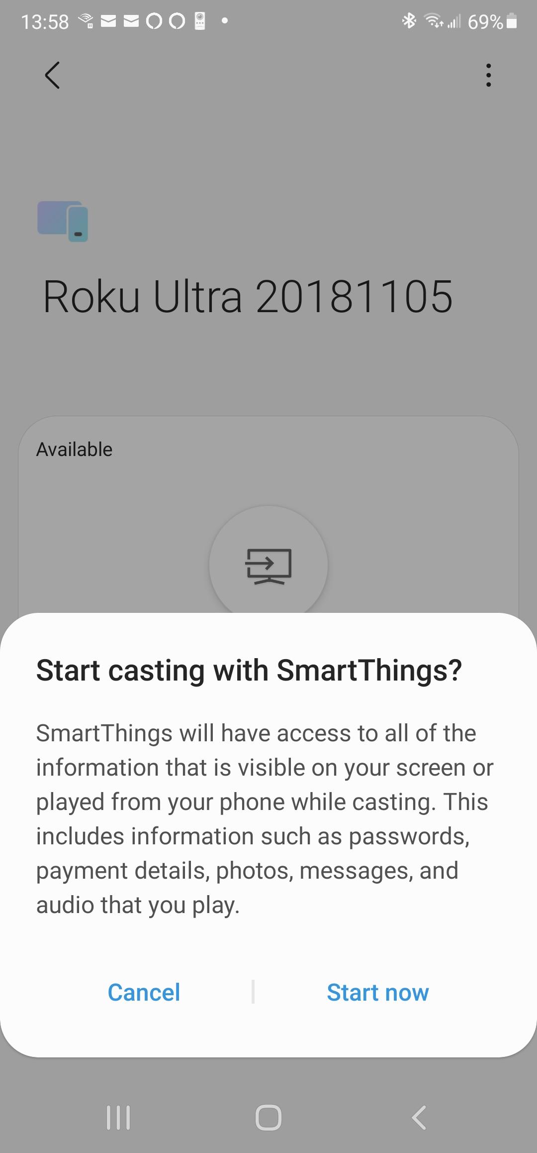 how do i screen mirror my android to my roku tv