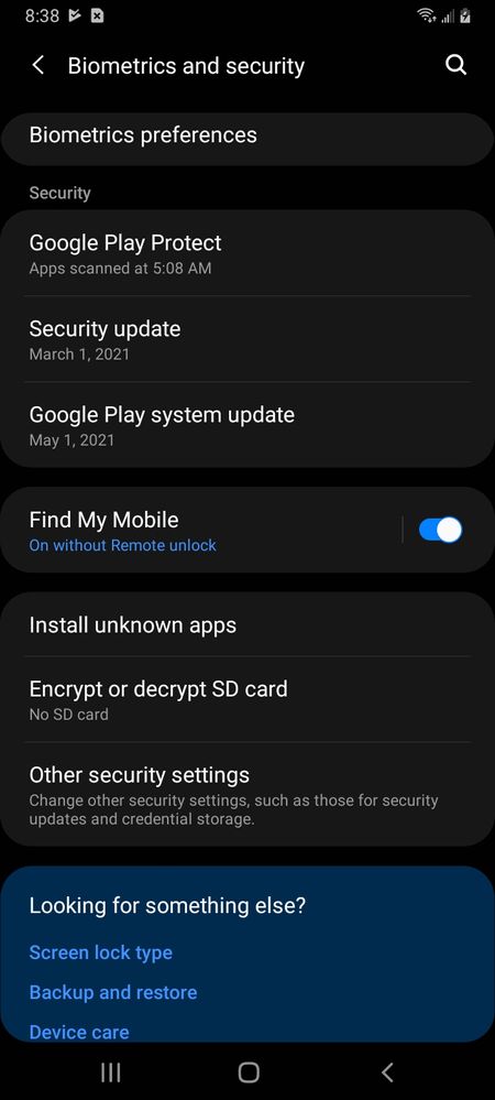 Anyone know how to get secure folder on the Samsun... - Samsung