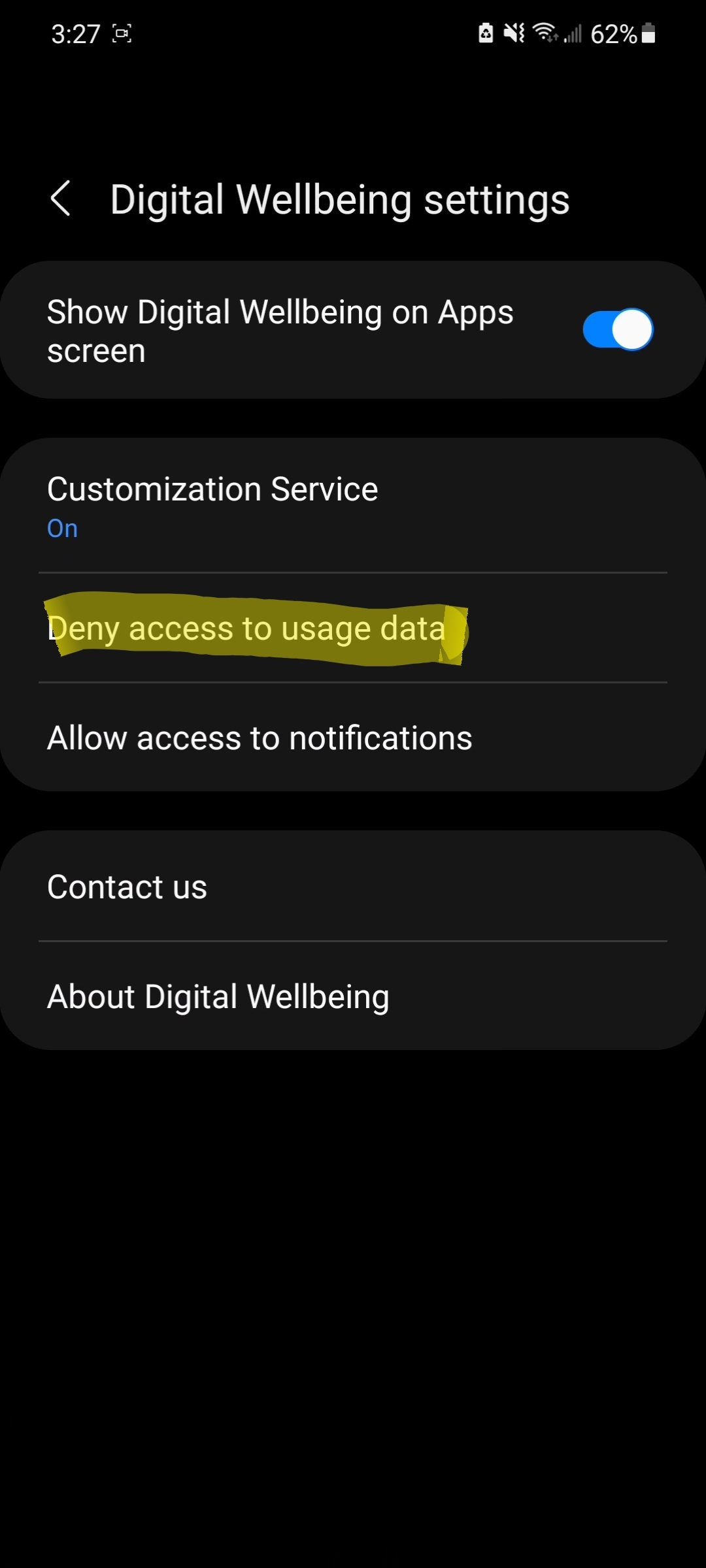 Solved: Disable Digital wellbeing - Samsung Community - 2053079