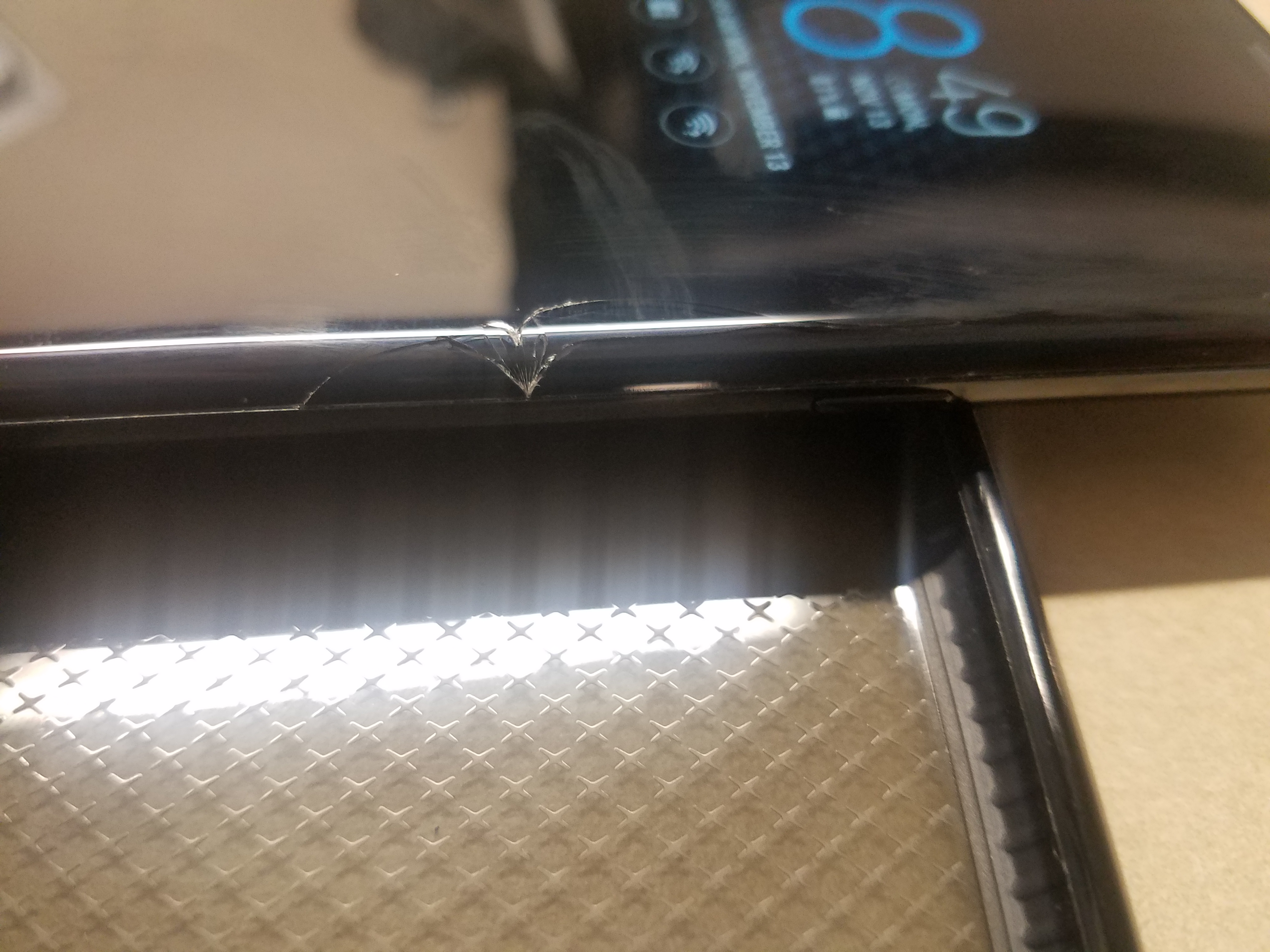 note 8 cracked screen for sale