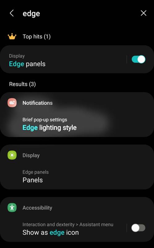 Solved: Edge lighting not working? - Samsung Community - 2201389