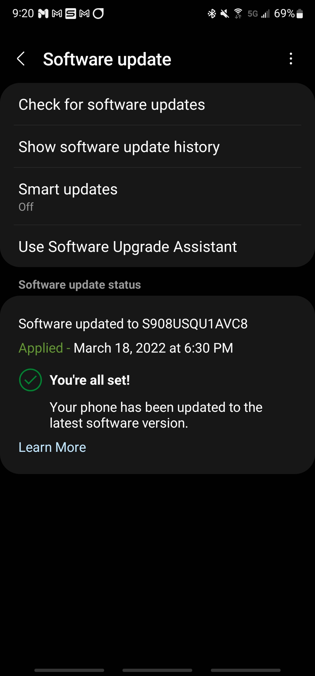 Solved Android System Update, turn off automatic download Samsung