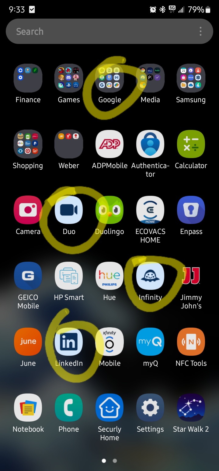 Color palette not applying to new icons - Samsung Community - 2357831