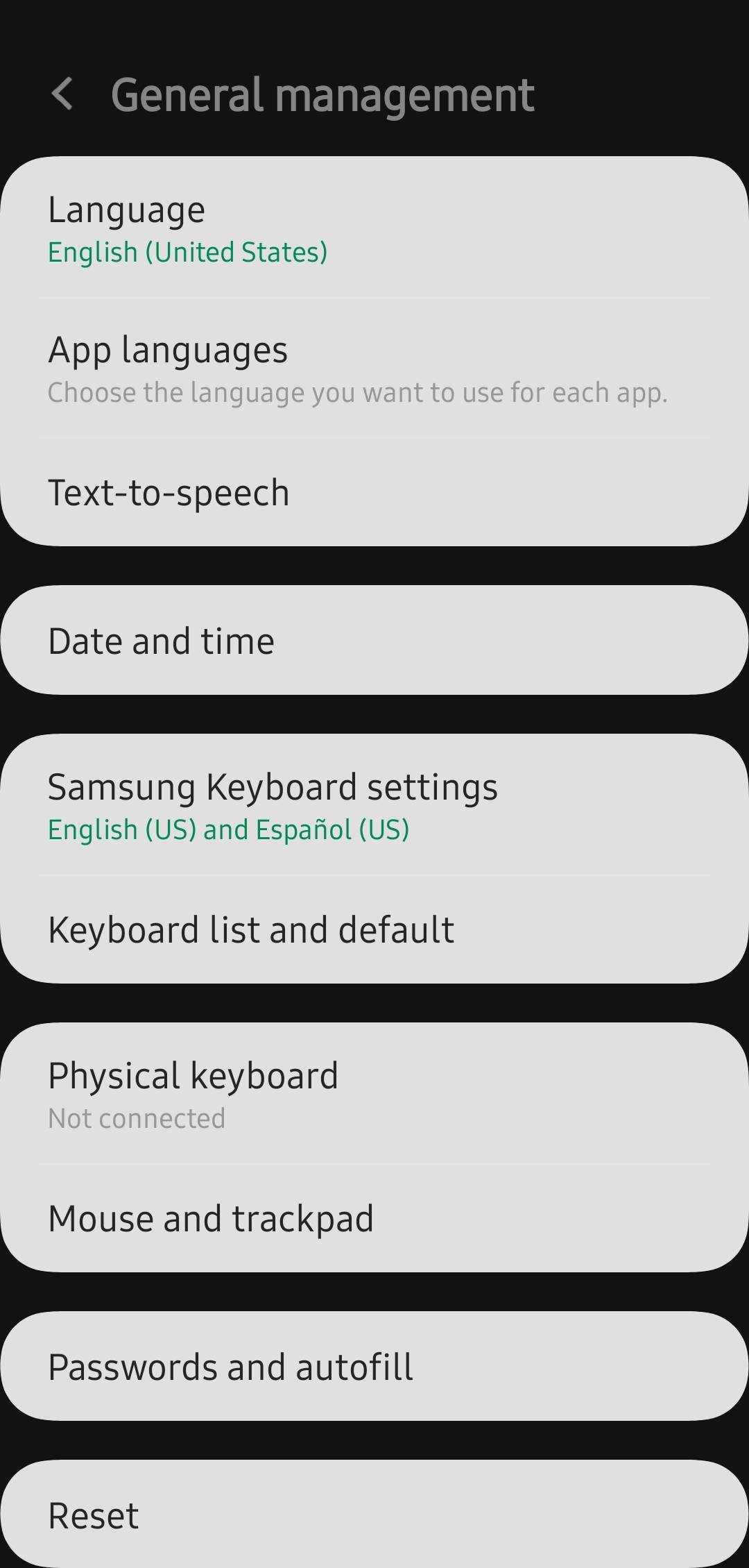 how to add text to speech on samsung phone