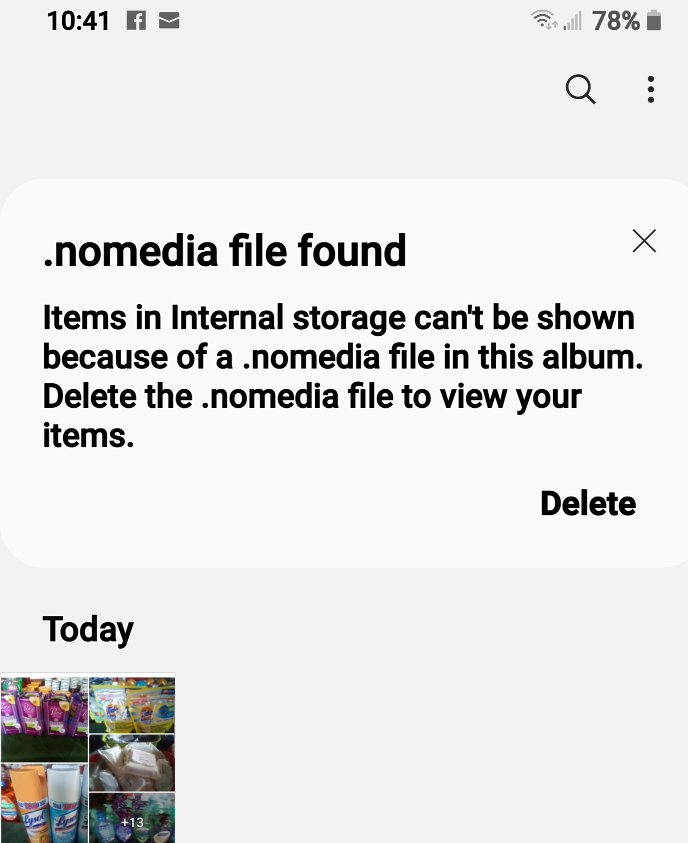 what is .nomedia file on my samsung s7?